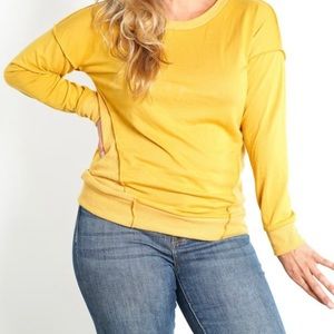 Sew In Love Mustard 3X Sweatshirt